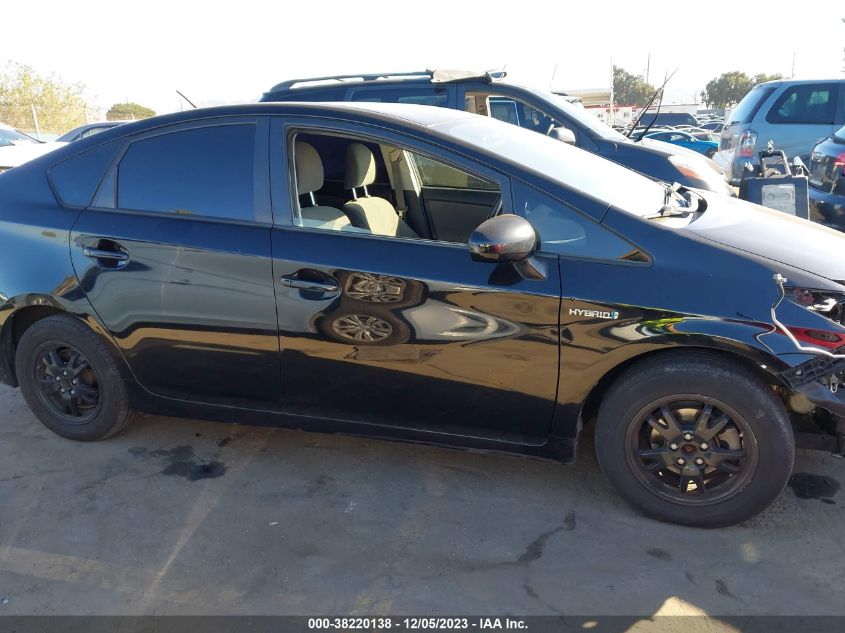 2013 TOYOTA PRIUS TWO - JTDKN3DU7D5698060