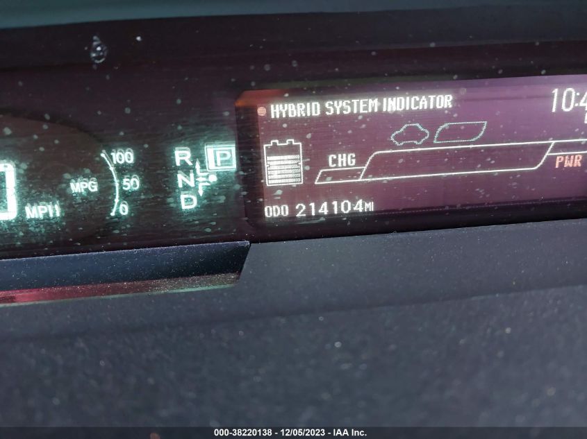 2013 TOYOTA PRIUS TWO - JTDKN3DU7D5698060