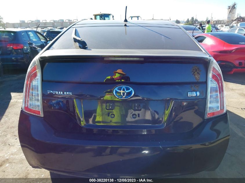 2013 TOYOTA PRIUS TWO - JTDKN3DU7D5698060