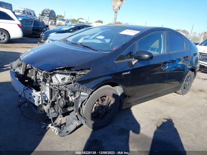 2013 TOYOTA PRIUS TWO - JTDKN3DU7D5698060