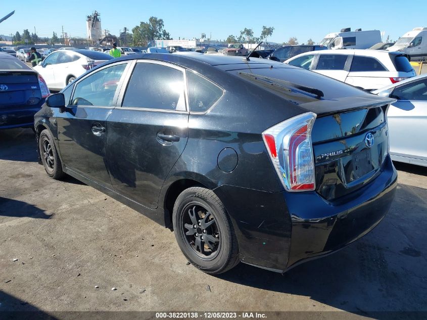 2013 TOYOTA PRIUS TWO - JTDKN3DU7D5698060