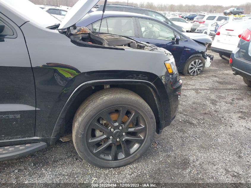 Lot #2539237884 2018 JEEP GRAND CHEROKEE ALTITUDE 4X4 salvage car