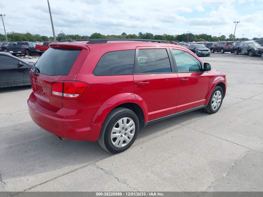 2015 DODGE JOURNEY SE - 3C4PDCAB3FT683621