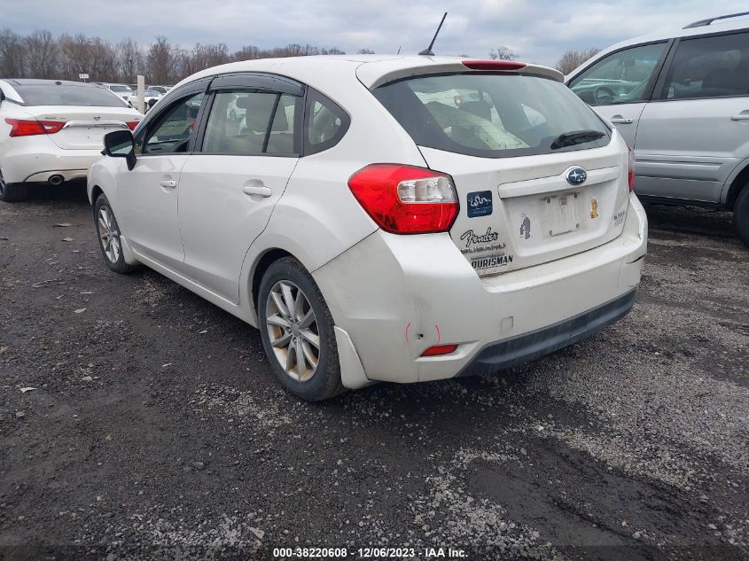 2013 SUBARU IMPREZA PREMIUM - JF1GPAC66D2828568