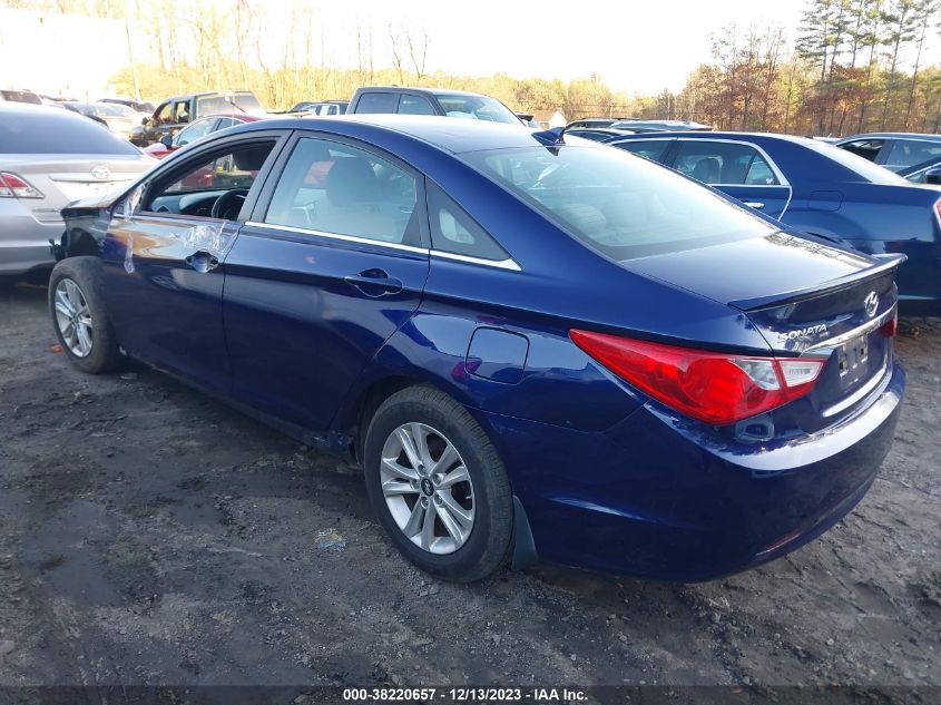 2013 HYUNDAI SONATA GLS - 5NPEB4AC9DH642466