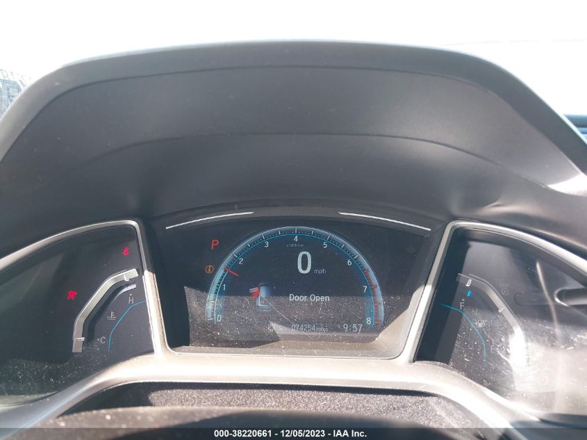 2017 HONDA CIVIC TOURING - 2HGFC3B95HH451626