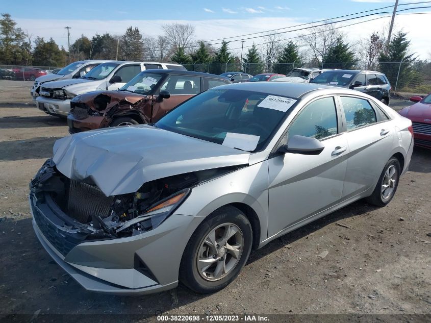 2021 HYUNDAI ELANTRA SE - 5NPLL4AG3MH012949