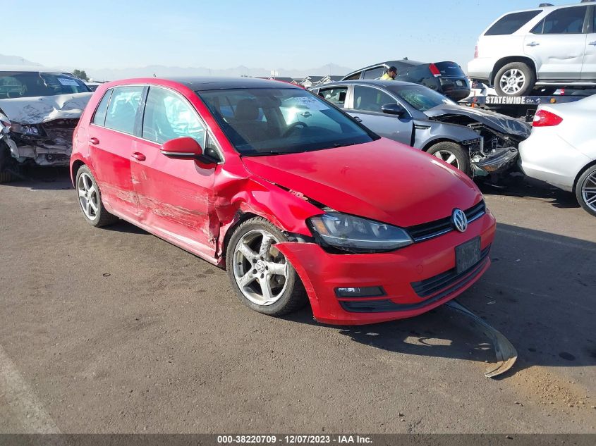 2015 VOLKSWAGEN GOLF TDI - 3VWRA7AU2FM038623