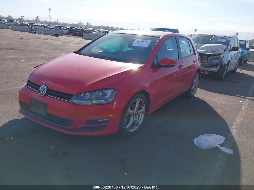 2015 VOLKSWAGEN GOLF TDI - 3VWRA7AU2FM038623