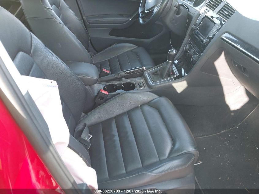 2015 VOLKSWAGEN GOLF TDI - 3VWRA7AU2FM038623