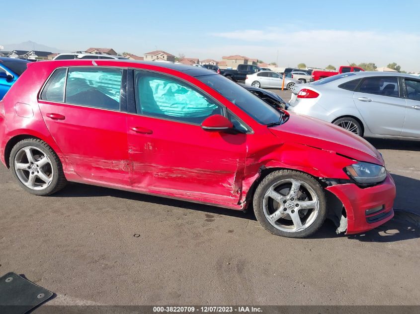 2015 VOLKSWAGEN GOLF TDI - 3VWRA7AU2FM038623