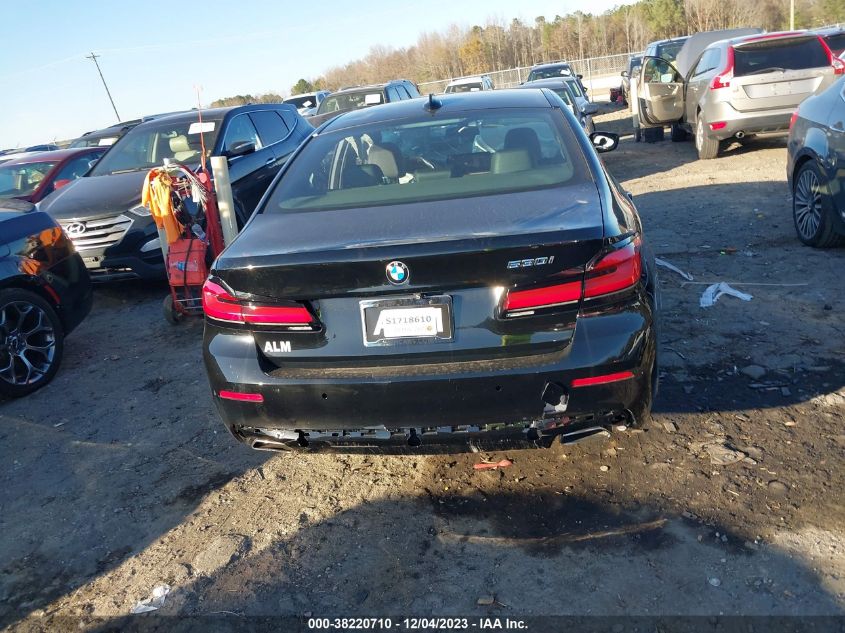 2021 BMW 5 SERIES 530I - WBA53BH0XMCF63204