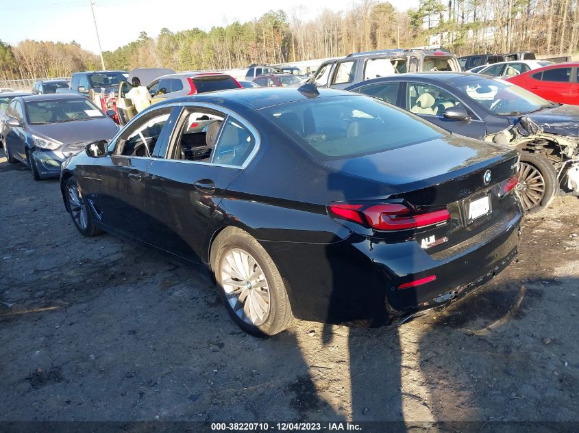 2021 BMW 5 SERIES 530I - WBA53BH0XMCF63204