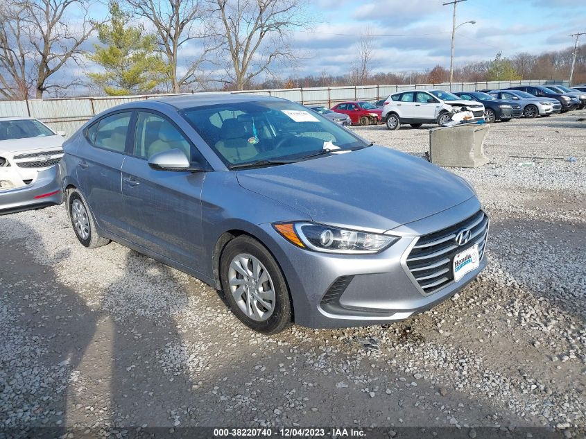 2017 HYUNDAI ELANTRA SE - 5NPD74LF2HH205841