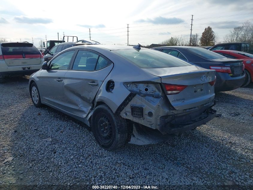 2017 HYUNDAI ELANTRA SE - 5NPD74LF2HH205841
