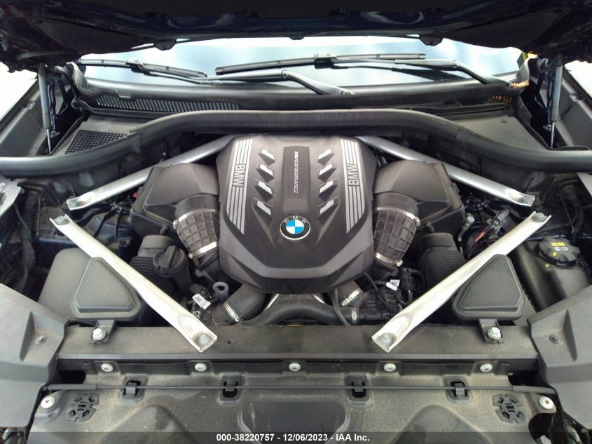 2022 BMW X6 M50I - 5UXCY8C03N9J52551