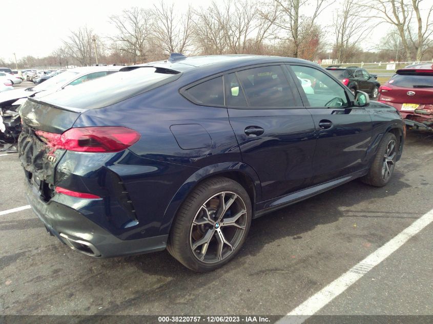 2022 BMW X6 M50I - 5UXCY8C03N9J52551