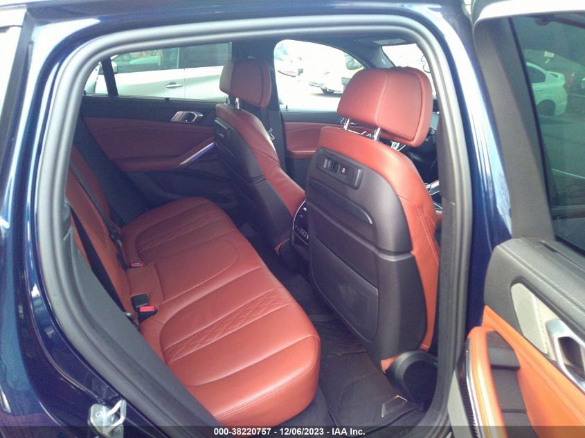 2022 BMW X6 M50I - 5UXCY8C03N9J52551