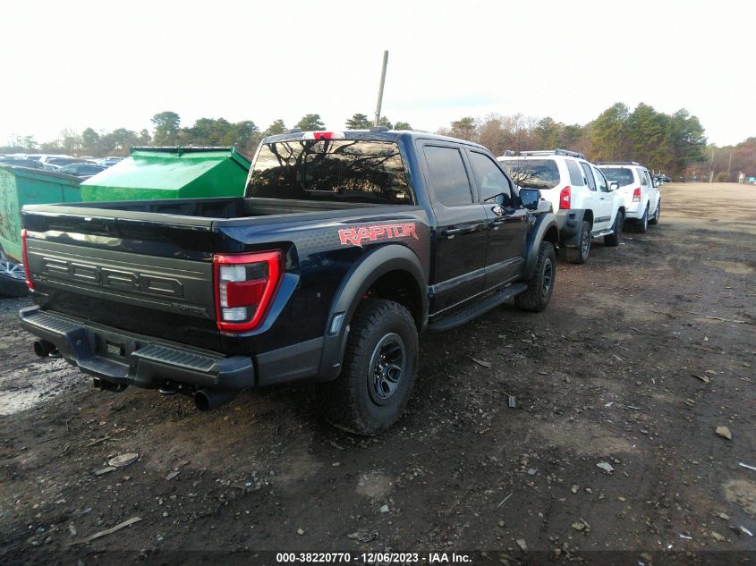 2022 FORD F-150 RAPTOR - 1FTFW1RG5NFB04356