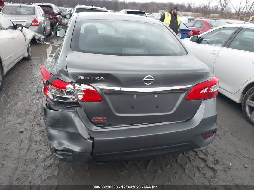 2019 NISSAN SENTRA S/SV/SR/SL - 3N1AB7AP2KY276615