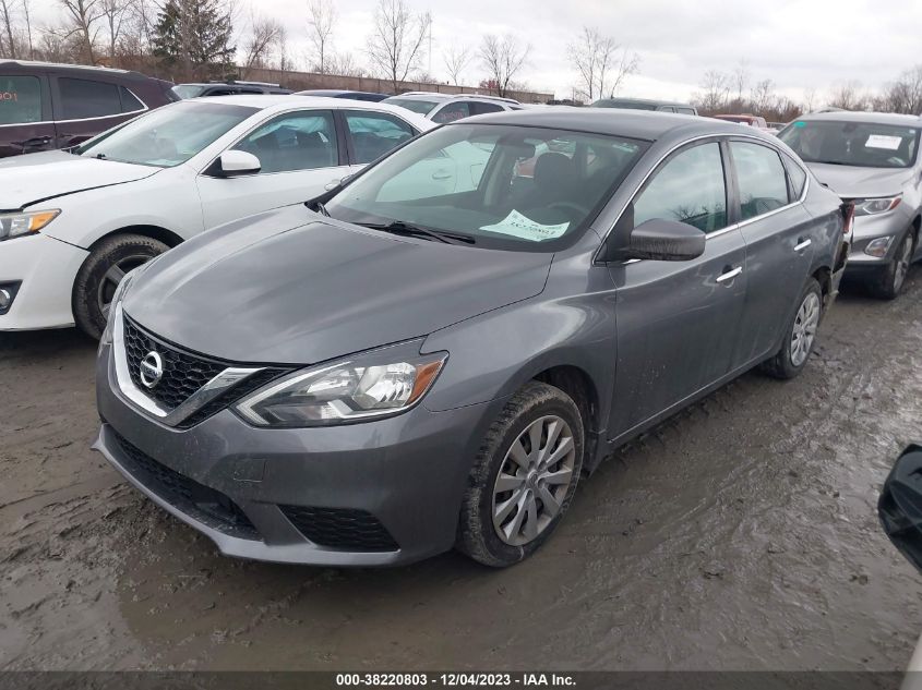 2019 NISSAN SENTRA S/SV/SR/SL - 3N1AB7AP2KY276615