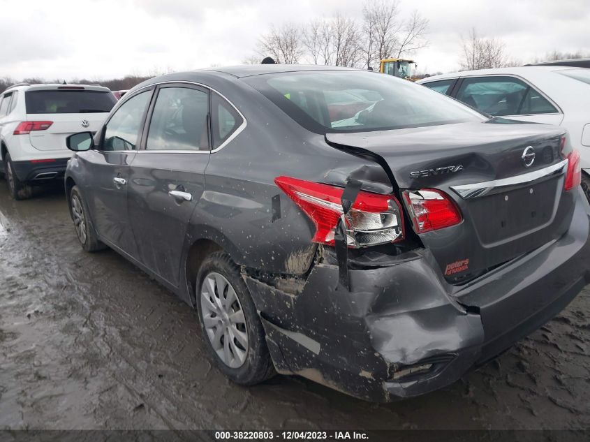 2019 NISSAN SENTRA S/SV/SR/SL - 3N1AB7AP2KY276615