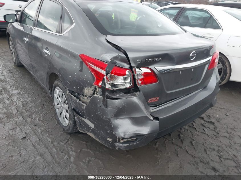 2019 NISSAN SENTRA S/SV/SR/SL - 3N1AB7AP2KY276615