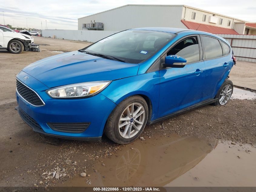 2016 FORD FOCUS SE - 1FADP3K22GL404459