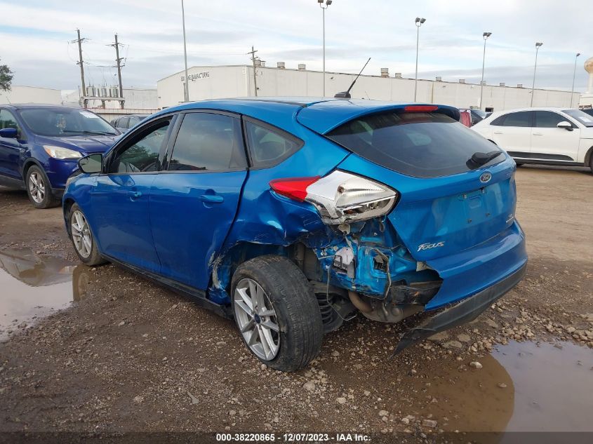 2016 FORD FOCUS SE - 1FADP3K22GL404459