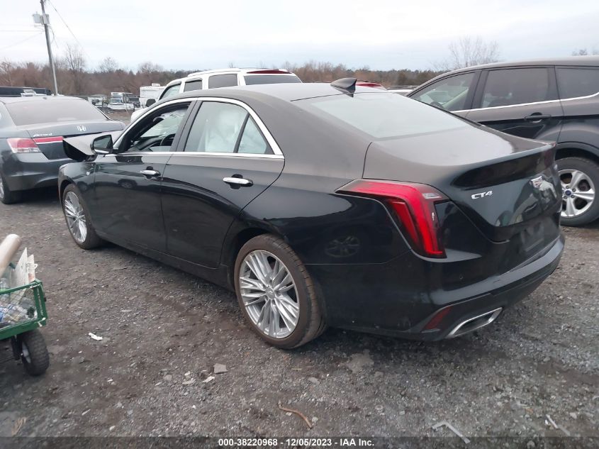 2022 CADILLAC CT4 PREMIUM LUXURY 1G6DB5RK0N0107816