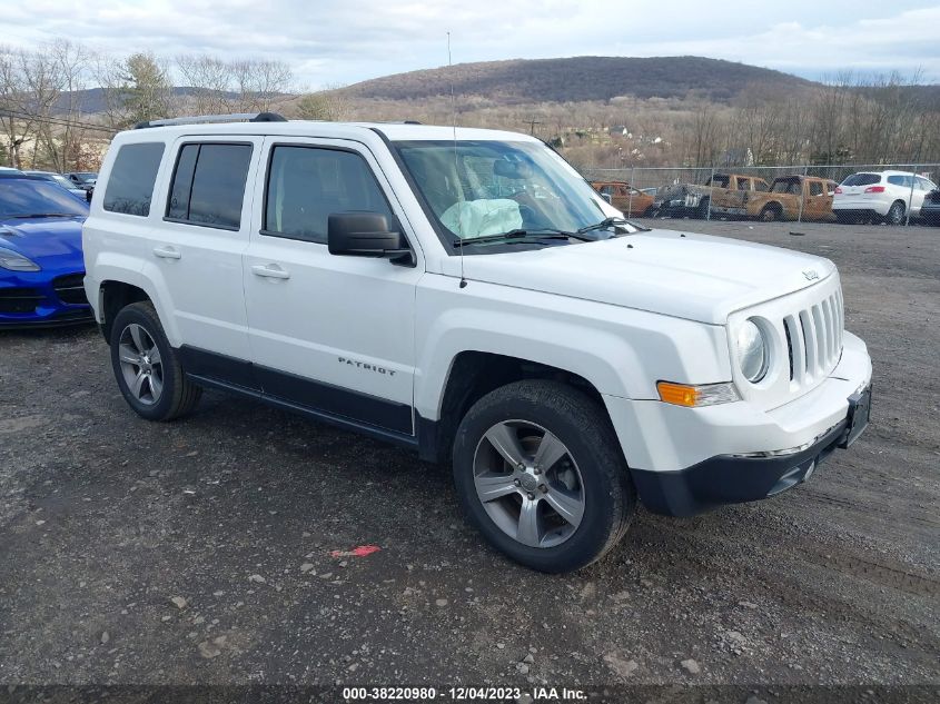 2016 JEEP PATRIOT HIGH ALTITUDE EDITION - 1C4NJRFB2GD776066