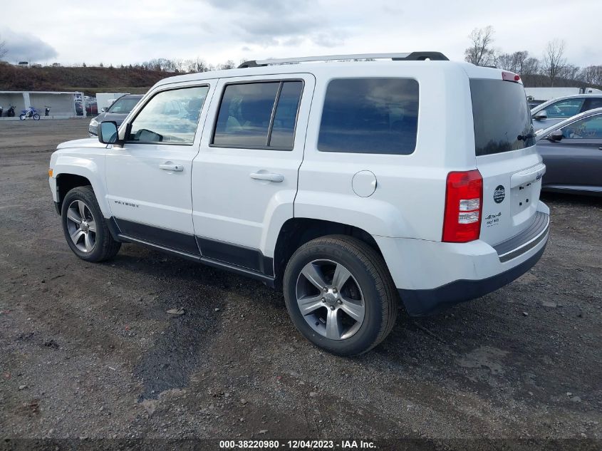 2016 JEEP PATRIOT HIGH ALTITUDE EDITION - 1C4NJRFB2GD776066