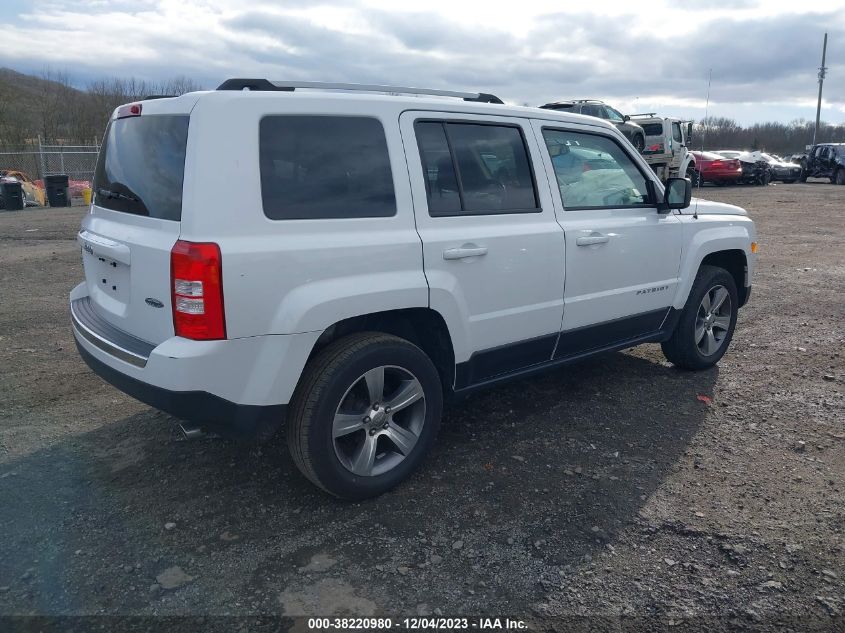 2016 JEEP PATRIOT HIGH ALTITUDE EDITION - 1C4NJRFB2GD776066