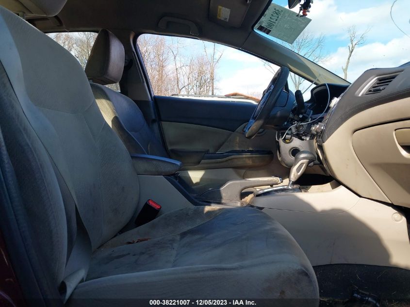 2013 HONDA CIVIC SDN LX 2HGFB2F59DH586221