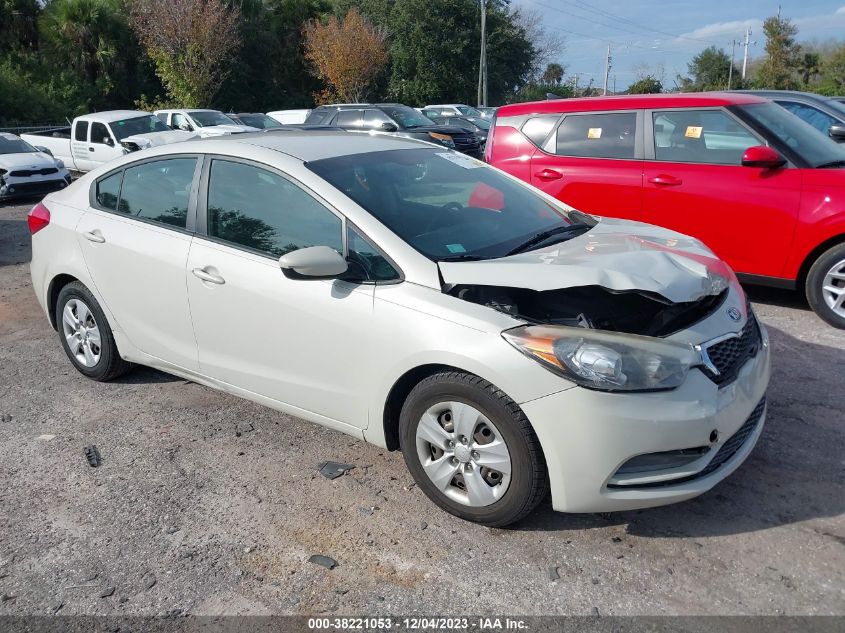 2015 KIA FORTE LX - KNAFK4A64F5403938