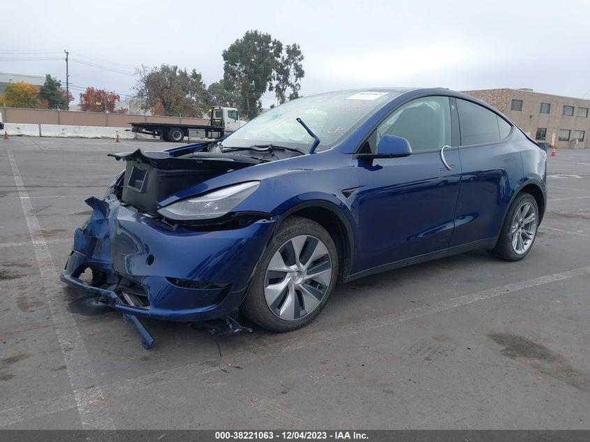 VIN 7SAYGDEE6PF607741 2023 TESLA MODEL Y