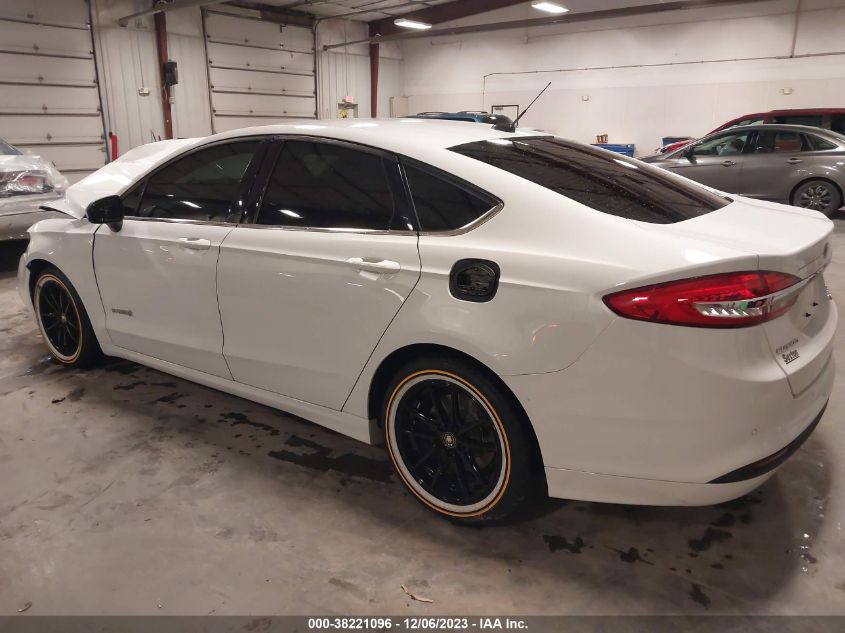 2018 FORD FUSION HYBRID SE - 3FA6P0LU7JR223437
