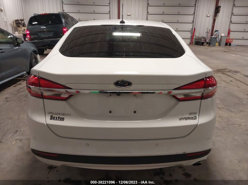 2018 FORD FUSION HYBRID SE - 3FA6P0LU7JR223437
