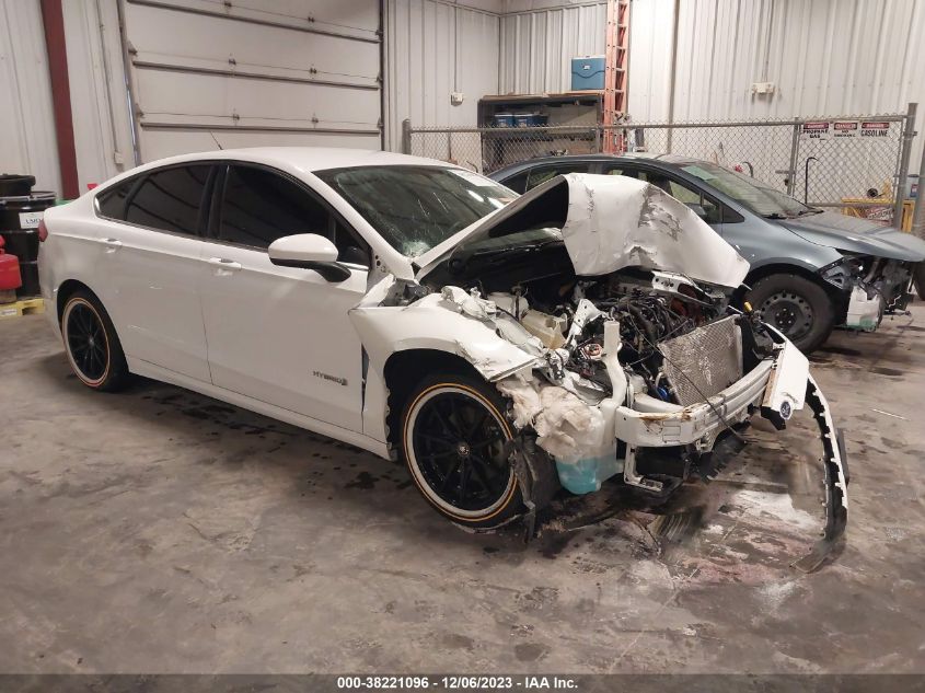 2018 FORD FUSION HYBRID SE - 3FA6P0LU7JR223437