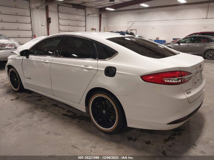 2018 FORD FUSION HYBRID SE - 3FA6P0LU7JR223437