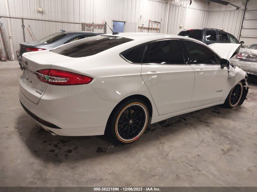 2018 FORD FUSION HYBRID SE - 3FA6P0LU7JR223437