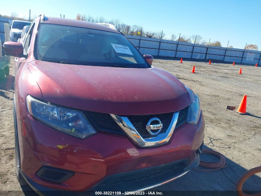 2016 NISSAN ROGUE SV - 5N1AT2MT6GC924992