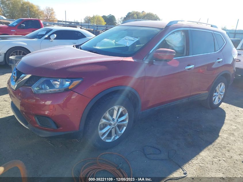 2016 NISSAN ROGUE SV - 5N1AT2MT6GC924992