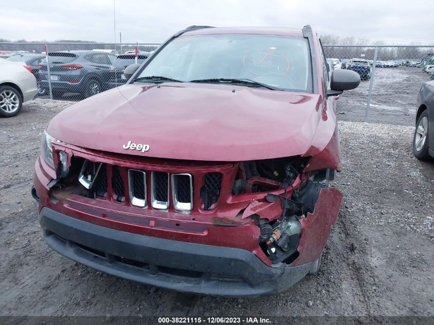 2014 JEEP COMPASS SPORT - 1C4NJCBA8ED508114