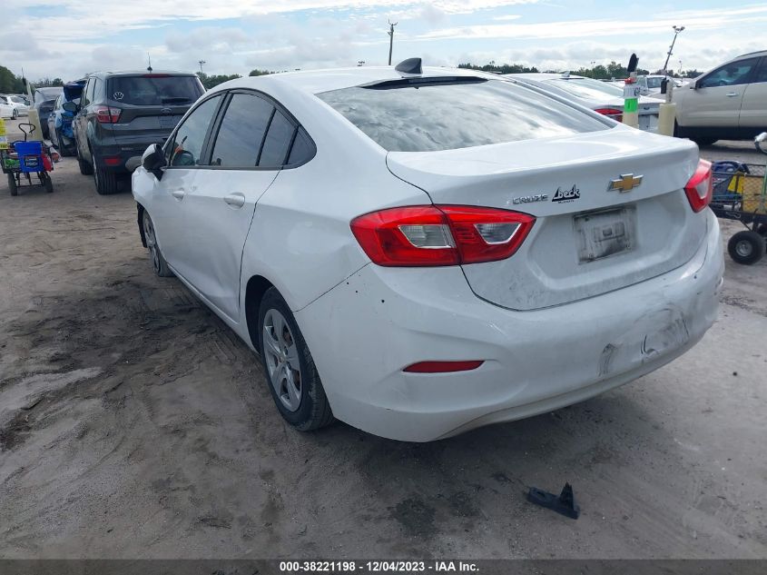 2016 CHEVROLET CRUZE LS - 1G1BC5SM1G7259944