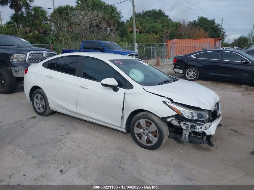 2016 CHEVROLET CRUZE LS - 1G1BC5SM1G7259944
