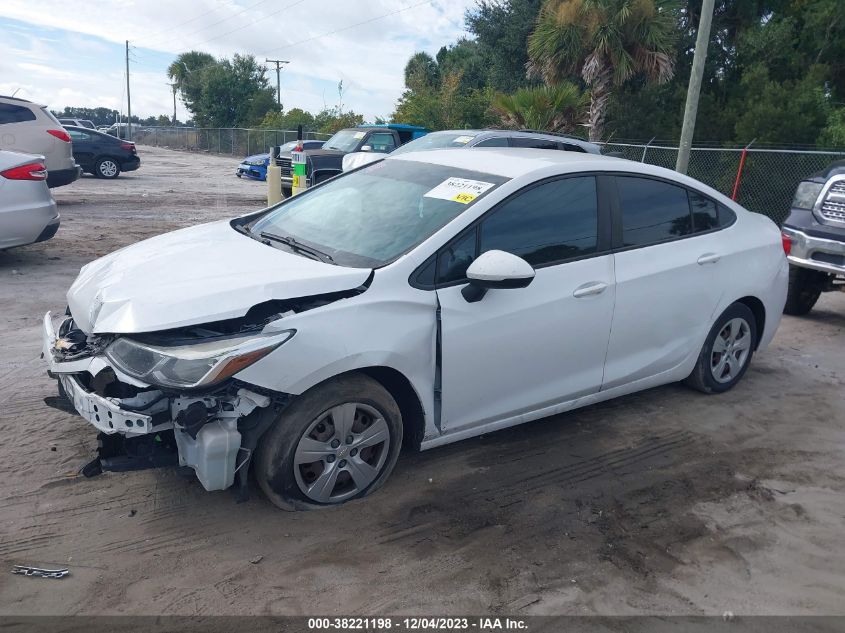 2016 CHEVROLET CRUZE LS - 1G1BC5SM1G7259944