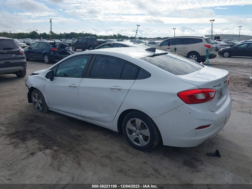 2016 CHEVROLET CRUZE LS - 1G1BC5SM1G7259944
