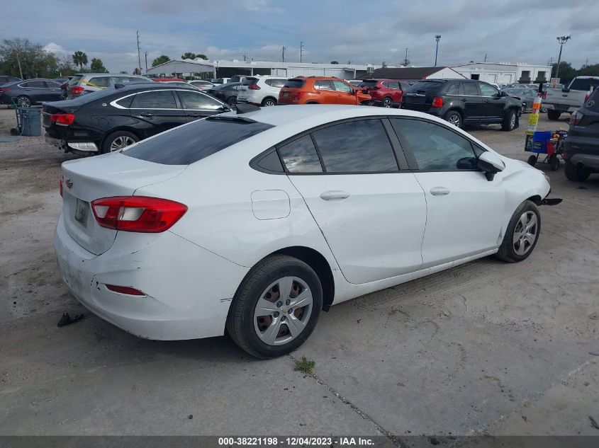 2016 CHEVROLET CRUZE LS - 1G1BC5SM1G7259944