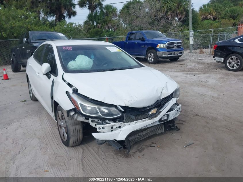 2016 CHEVROLET CRUZE LS - 1G1BC5SM1G7259944